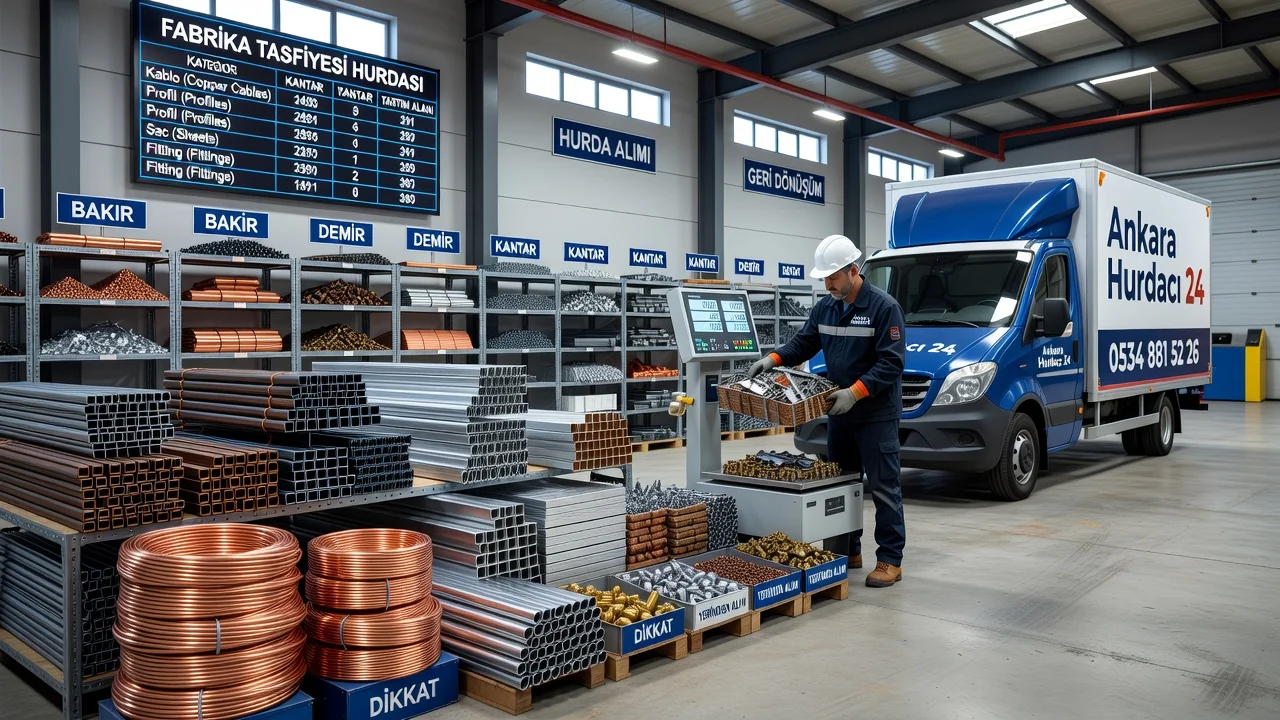 Ankara'da Fabrika Tasfiyesi Hurdası Nasıl Paraya Çevrilir?