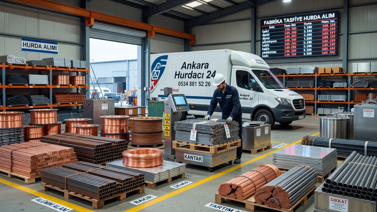Ankara'da Fabrika Tasfiyesinde Tonajlı Hurda Nereye Satılır?