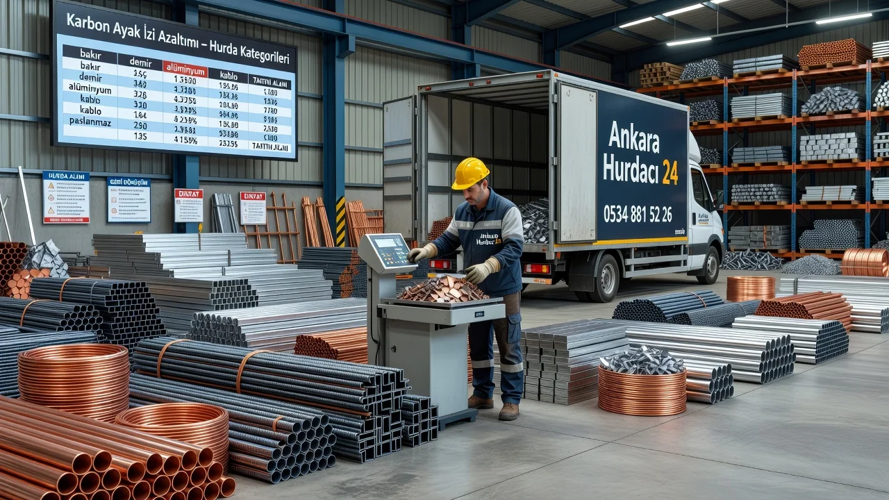 Ankara'da Hurda Metal Satışıyla Karbon Ayak İzini Nasıl Azaltırsınız?