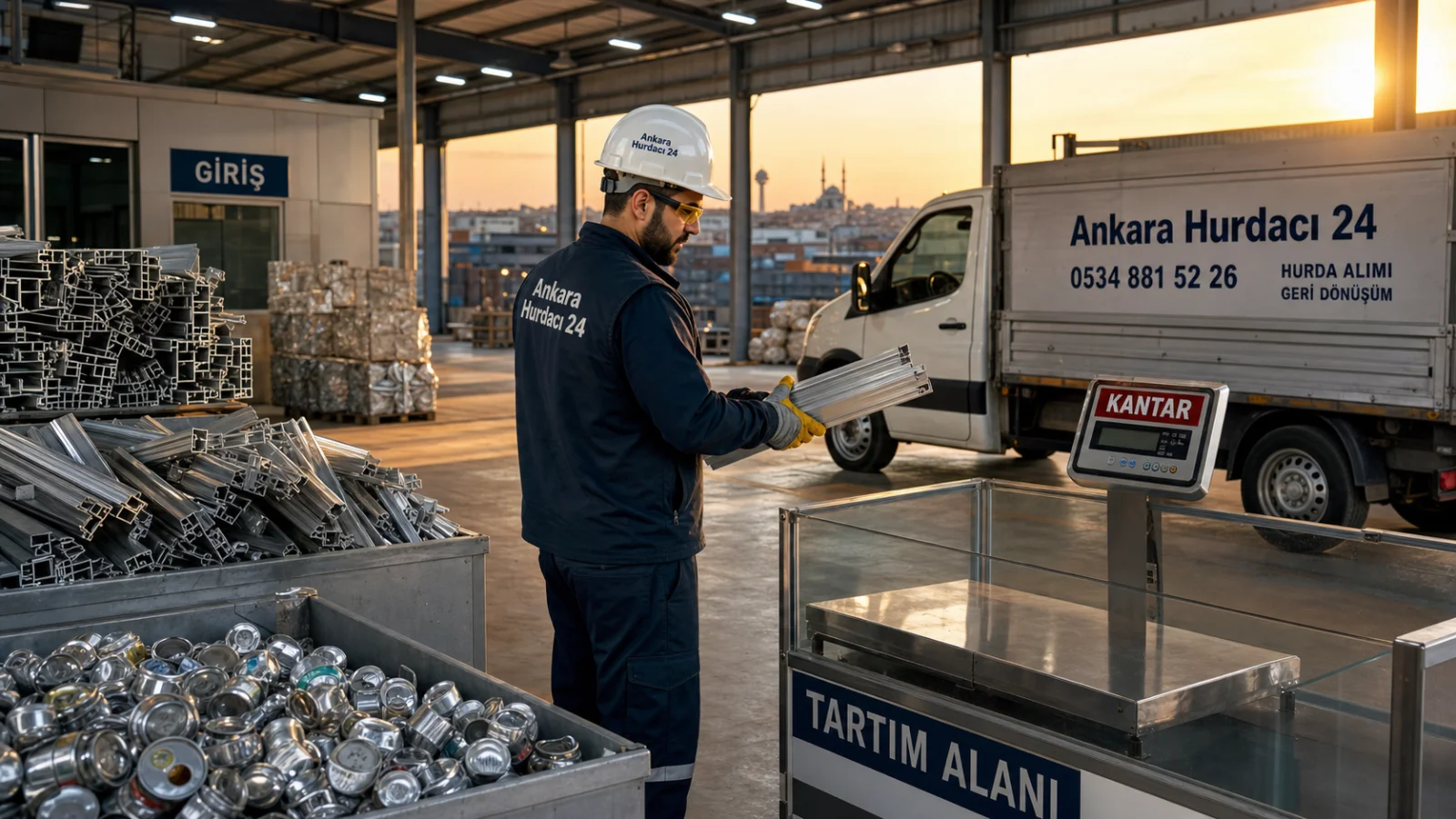 Ankara Alüminyum Hurda Alımı
