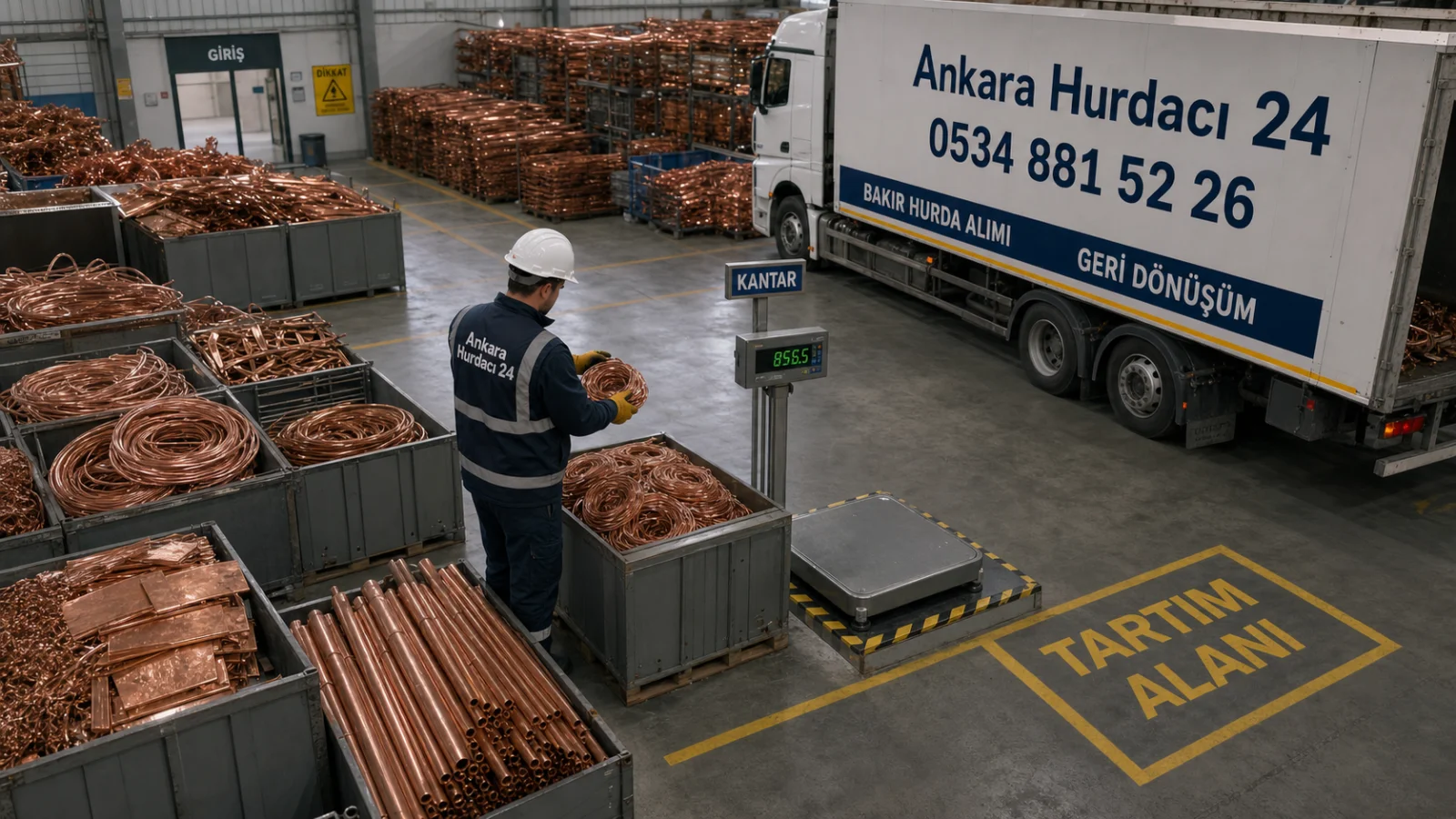 Ankara Bakır Hurda Alımı